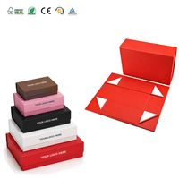Boîtes en papier personnalisées d'usine, impression personnalisée, emballage de boîtes en carton de luxe faites à la main, boîtes cadeaux pliables vides