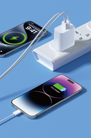 Câble adaptateur de charge rapide 20W PD Chargeur CE ROHS FCC UL Chargeurs mobiles Chargeur USB C 20w Bloc Cube