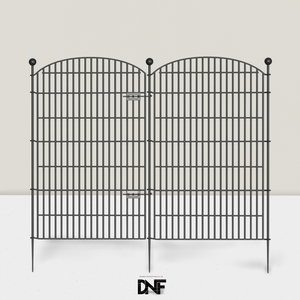 8 панелей, декоративные садовые ворота, 48 дюймов X 20,8 дюймов - Product Image 1