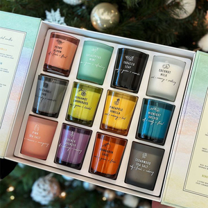 AIKUN Factory Manufacturer Bulk  High Quality Hand Poured OEM Scented Candle Set  for Office Space - Product Image 1