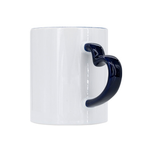 11 Oz. Cá Nhân Hoá Thăng Hoa Hai Tông Màu <span class=keywords><strong>Mug</strong></span> Với Hình Trái Tim Xử Lý - Product Image 3