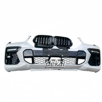 Perakitan Bumper Depan & Belakang Asli untuk BMW X6 G06 20-23 Penutup Bumper Lengkap Dengan Lubang Sensor Grille Suku Cadang Bodi Mobil.