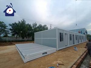 บ้านตู้คอนเทนเนอร์สำเร็จรูปแบบพับได้40ft 20FT บ้านตู้คอนเทนเนอร์สำเร็จรูปติดตั้งง่าย - Product Image 6