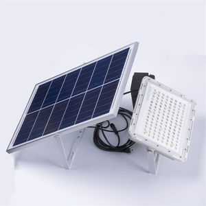 庭の中庭の建物の壁のために太陽エネルギーfocos focosは60W100W150ワットfocosIP66ソーラーフラッドライトを導きました - Product Image 3