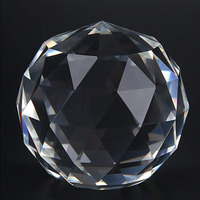 Honneur de cristal lustre clair de taille multiple suspendu K9 boules à facettes en cristal éclairage boules de prisme en cristal