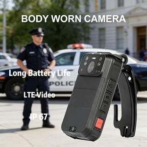Cámara Corporal Portátil 4G LTE con GPS, WiFi y Almacenamiento en la Nube para Seguridad Policial - Product Image 1