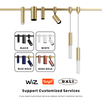 Suspension nordique moderne en laiton doré avec têtes de connexion variées, luminaire suspendu en cuivre à hauteur réglable pour villa et îlot de cuisine
