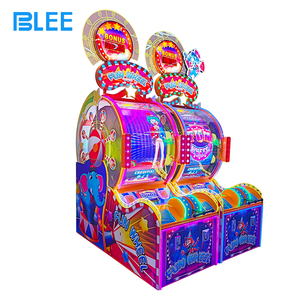 เครื่องแลกของรางวัลเกม<span class=keywords><strong>ล้อ</strong></span>นำ<span class=keywords><strong>โชค</strong></span>แบบหยอดเหรียญเครื่องแลกตั๋ว1/2/3P มีสีสัน LED - Product Image 3