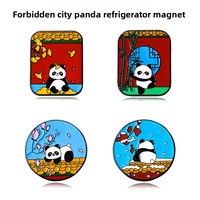 Imanes Decorativos para Refrigerador con Diseño de Panda: Haga Clic en el Enlace Inferior para Ordenar Directamente