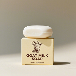 Savon en Gros à Texture Blanche Emballage FSC Personnalisé, Article Phare au Lait de Chèvre, Miel, Lait d'Ânesse et Riz, Livraison Express en 90 Jours pour les États-Unis - Product Image 2