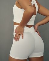 Ensemble de shorts courts en dentelle sexy pour femmes, pas cher, personnalisé, pour la pole dance, la gymnastique, la danse, vêtements et pantalons en 2 pièces
