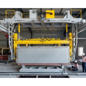 Máquina Inclinadora de Bloques AAC Totalmente Automática, Sistema de Producción Industrial de Alta Resistencia, Hasta 1200 Metros Cúbicos por Día - Product Image 1