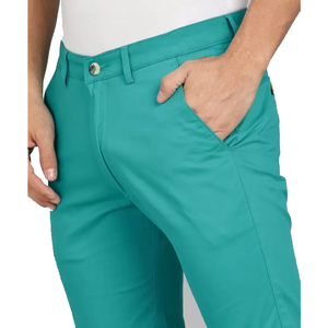 Meilleures ventes Nouvelle arrivée Pantalon chino droit décontracté pour hommes Qualité supérieure Pantalon chino confortable de couleur unie Slim Fit pour hommes - Product Image 6