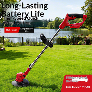 Lawn Mower Lithium <b>Battery</b> High Power Multi-Function Rechargeable Grass Trimmer Cutter <b>C</b>--162 High-Power Lithium <b>Battery</b> Provide - Product Image 2