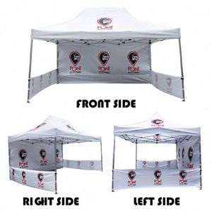 Custom Printed Outdoor Ready 10X10' Fold Easy Pop up Trade Show Tent Portable Outdoor With DDP Service - Product Image 2
