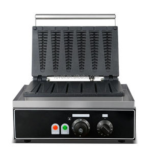 Machine professionnelle de <span class=keywords><strong>gaufrier</strong></span> double en acier inoxydable commerciale,/Machine de collation de gâteau/<span class=keywords><strong>gaufrier</strong></span> d'oeuf de cupcake électrique - Product Image 2