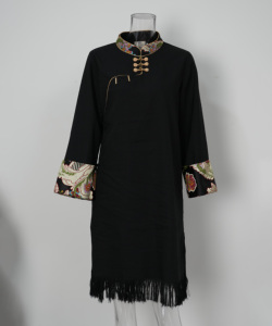 Nouvelles robes de chœur OYV col montant brodé vêtements élégants pour <span class=keywords><strong>femmes</strong></span> - Product Image 1