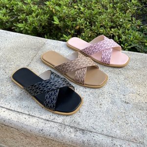 Pantuflas de <span class=keywords><strong>Mujer</strong></span>, Felpa de Piel de Oveja, para el Hogar, Invierno, Antideslizantes, con Estampado de Leopardo, Decoración de Lazo - Product Image 1