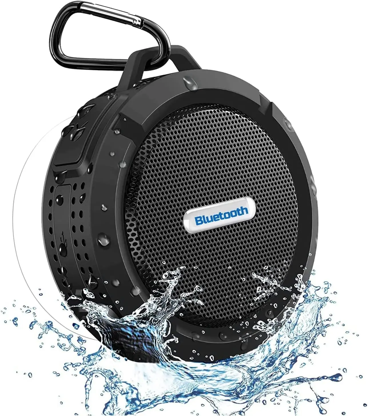 Mini Douche Speakers, Ip65 Waterdichte Bluetooth Draagbare Speakers En Echte Draadloze Stereo En Dsp Technologie, 6 Uur Afspelen