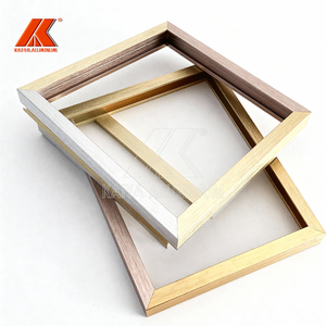 Nuevo <span class=keywords><strong>perfil</strong></span> de aluminio extruido <span class=keywords><strong>Rectangular</strong></span> cuadrado personalizado Rosa negro Metal plata oro para MARCO DE ESPEJO - Product Image 1