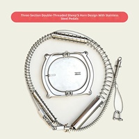 Câble en acier inoxydable 532-5 MM pour appât de sanglier, avec écrou à ressort renforcé, pièces de rechange essentielles pour le chasseur et la ferme