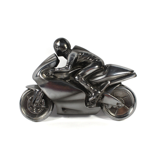 Modellini di Moto in Metallo e Ferro Ornamenti Artigianali Fatti a Mano Stile Nordico Vintage Regali per Uomini Ragazzi Decorazione <span class=keywords><strong>Casa</strong></span> - Product Image 2