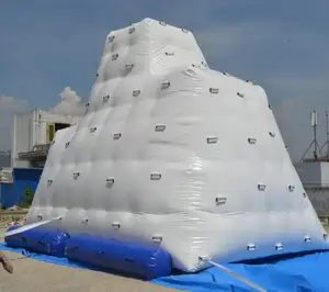 Nhà Sản Xuất Chuyên Nghiệp Inflatable Iceberg Đồ Chơi Nước, Inflatable Leo Tường