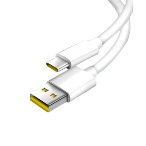 White 7wire Type-<b>C</b> Data Cable Fast <b>Charging</b> Cord PVC Jacket 12 Months Warranty for Mobile Phone Computer - Product Image 1