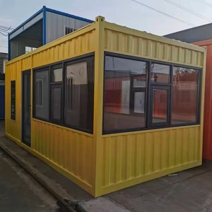 DYCE2 Studio <span class=keywords><strong>mobile</strong></span> en acier jaune moderne sur mesure, construction rapide en conteneur pour usage résidentiel, <span class=keywords><strong>espace</strong></span> de vie en promotion - Product Image 2
