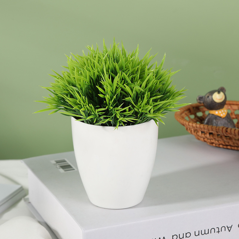 SAISON Mini knstliche mehrfarbige Gras Bonsai Kunststoff Gras Tpfe  Pflanzen Kunst gras Topfpflanze fr Home Desktop Dekoration| Alibaba.com