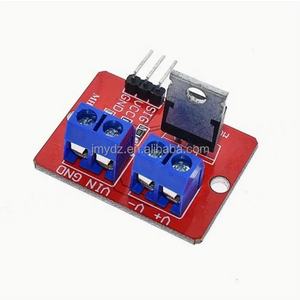 IRF520 โมดูลไดรฟ์ MOSFET โมดูลไดรฟ์ชิปเดี่ยว ปรับ PWM ได้ ผู้ผลิตขายตรง - Product Image 1