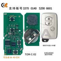 Llaves Inteligentes Universales CK-TOM para Automóviles Toyota, Lexus, Subaru, Hyundai, Kia, Chip 4D 8A