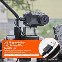 Caméra de tableau de bord pour moto Grandnavi 2K Mini, étanche, enregistreur vidéo pour moto, DVR pour la conduite à vélo