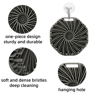 Commercio all'ingrosso della fabbrica del <span class=keywords><strong>Silicone</strong></span> Scrubber del corpo del massaggio spazzola da <span class=keywords><strong>bagno</strong></span> indietro esfoliante pulizia luffa spugne da doccia spazzola - Product Image 3