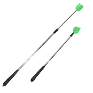 Cuchara de cebo de acero inoxidable, herramienta de pesca telescópica de largo alcance para pesca de agua dulce, equipo de pesca con señuelos - Product Image 1