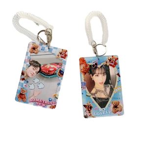 Porte-clés magnétique en acrylique transparent, design personnalisable, impression sérigraphique, porte-carte photo - Porte-clés flexible et tendance - Product Image 1
