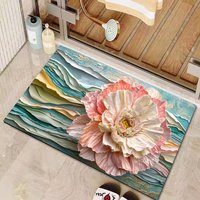 Diatomeenerde-Badezimmermatte, Wasserabsorbierend, Schnell Trocknender Teppich, Diatomeenerde-Badematte für den Hausbereich