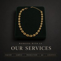 Collier tendance pour femme, style européen et américain, en acier inoxydable électroplaqué, design coquillage ajouré, best-seller