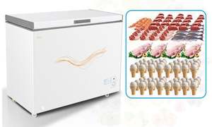 Portable commercial <span class=keywords><strong>petit</strong></span> horizontal 200l <span class=keywords><strong>100</strong></span> 300 400l 200 litre refroidisseur à poitrine profonde réfrigérateurs et réfrigérateurs-congélateurs - Product Image 2