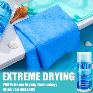 Panno in <span class=keywords><strong>camoscio</strong></span> Shammy per Nuoto, Asciugatura Auto, Immersioni, Sport Acquatici, Spiaggia, Doccia, Piscina, Regalo per Nuotatori - Product Image 1