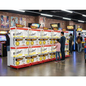 Máquina de Grúas Premium para 4 Jugadores con Ruedas, Diseño Portátil, Colocación Flexible para Mercados Nocturnos y Exposiciones - Product Image 1