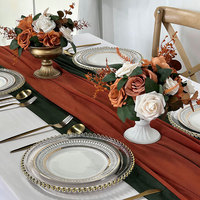 Centre de table élégant pour mariage, boule de fleurs roses de 30 cm de diamètre pour événements, fêtes, décoration de table à la maison