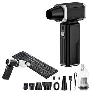 Ventilador de Alta Velocidad de 130000 RPM, Vientos Fuertes de 52 m/s, Soplador de Aire sin Escobillas, Potente Ventilador Turbo Jet de 4500 mAh, Aspiradora de Polvo, Carga Tipo C - Product Image 2