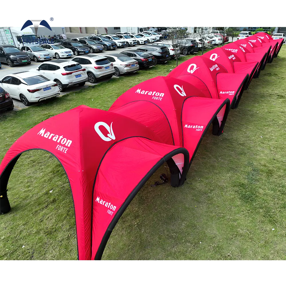 풍선 자외선 저항 자전거 마라톤 자동차 경주 스포츠 이벤트 방수 휴대용 텐트