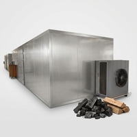 Machine de séchage de briquettes de charbon de bois industrielles Drytech à économie d'énergie, pompe à chaleur 29 kW, équipement de déshydratation contrôlé par PLC