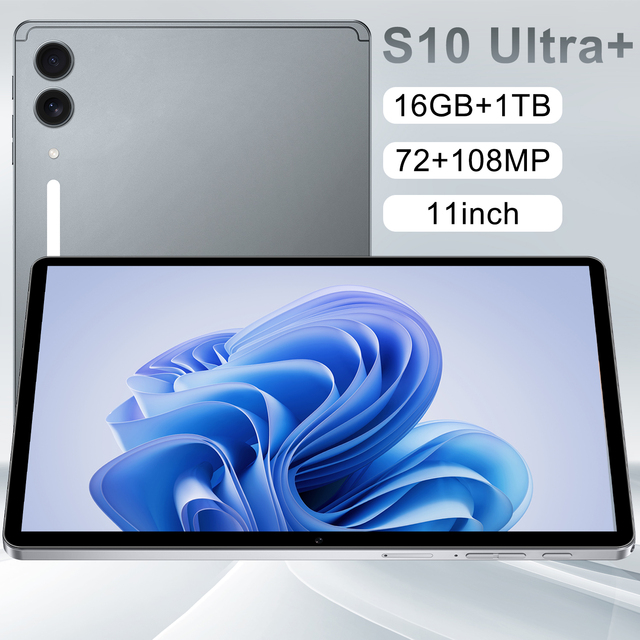S10Ultra+ Ultimate:  8 Gen3 (10-Core), 16GB+1TB, Android 14, 72MP/108MP Cameras, 8800mAh Battery, 11" 2560*1600 HD+ 5G