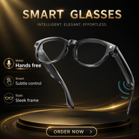 Lunettes Intelligentes de Traduction Instantanée IA avec Assistant Vocal et Caméra pour le Voyage