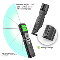 Thermomètre numérique pliable pour barbecue, étanche, lecture instantanée, pour viande, OEM/ODM pris en charge, Hypersynes Mini6 2 AAA