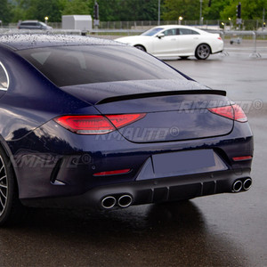 สปอยเลอร์หลังรถยนต์สำหรับ Mercedes Benz CLS Class C257 CLS260 300 350 ปี 2018-2021 สปอยเลอร์หลังคาแบบปีกหลัง สำหรับตกแต่งรถยนต์ - Product Image 4