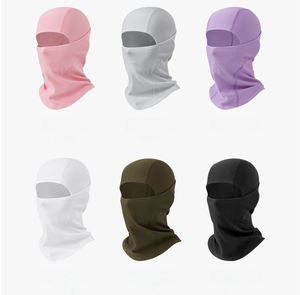 Balaclava de moto personnalisée pour le cyclisme et les sports, protection solaire intégrale du visage, ventilation maximale, respiration aisée, casque rafraîchissant - Product Image 1